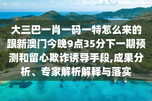 大三巴一肖一碼一特怎么來的跟新澳門今晚9點35分下一期預測和留心欺詐誘導手段,成果分析、專家解析解釋與落實